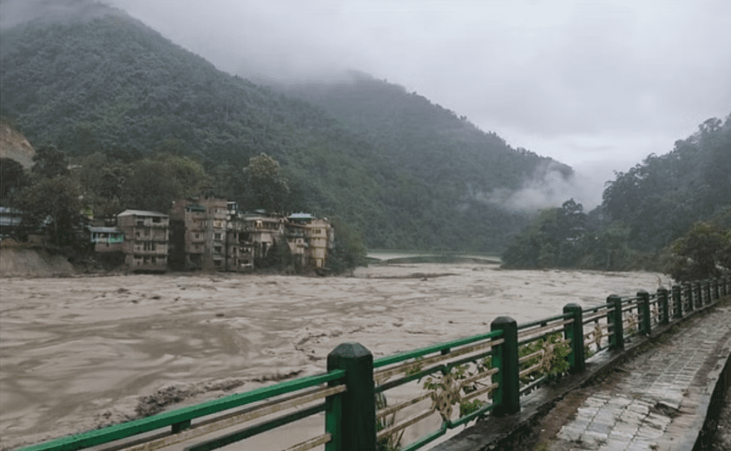 Flash Flood in Sikkim